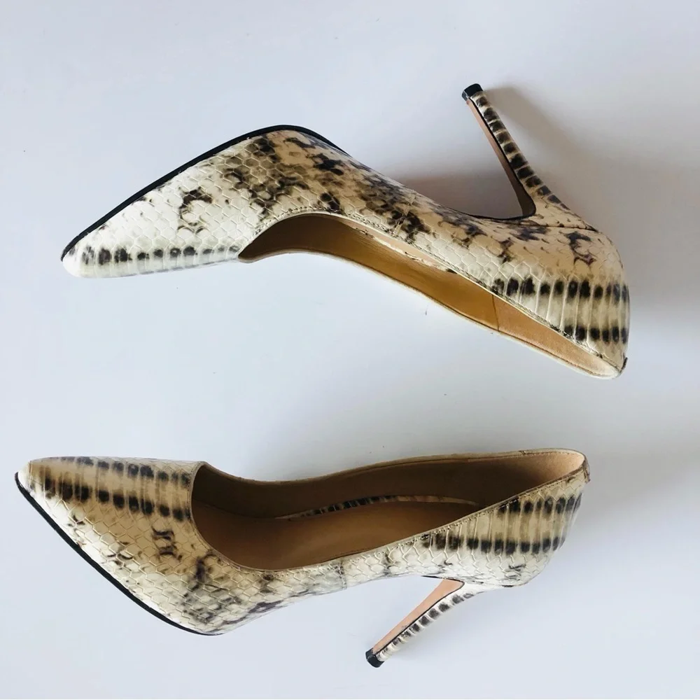 Michael Kors Alina Snakeprint Pumps